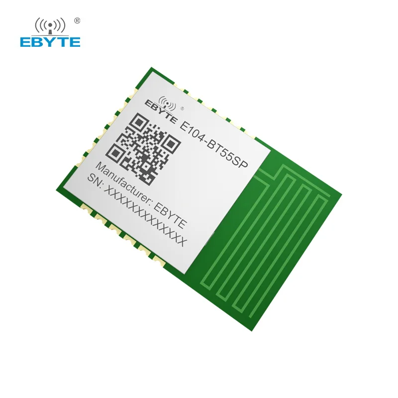 

CC2340R5 Wireless Module 2.4GHz SMD BLE5.3 Bluetooth Module EBYTE E104-BT55SP SoC Module Ultra Small Size With PCB Antenna