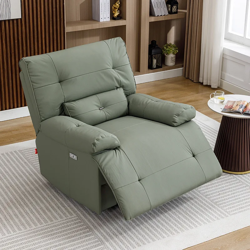 Ocio Relax sillón reclinable individual oferta de vida eléctrica sofás reclinables cómodos canapés inclinables muebles para el hogar