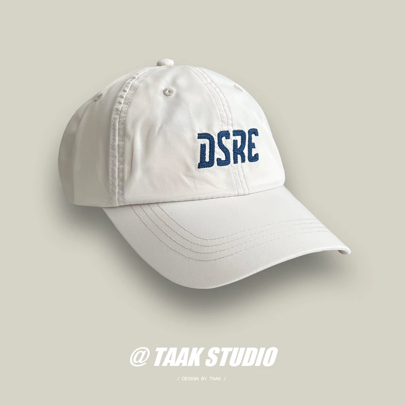 Waterproof Quick-Drying Cap Outdoor Travel Peaked Cap Female Summer Tide All-Matching Sun-Proof Sun Protection Baseball Cap