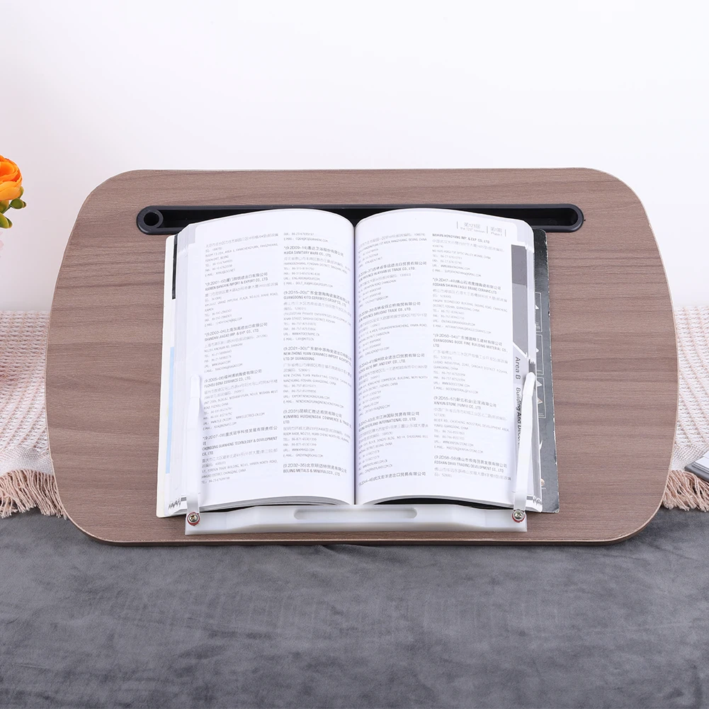 Reading Pillow Stand Hands Free Lap Book Stand for Book Laptop Pad Lap Desk Pillow Ideal for Book Lovers in Dorm Room