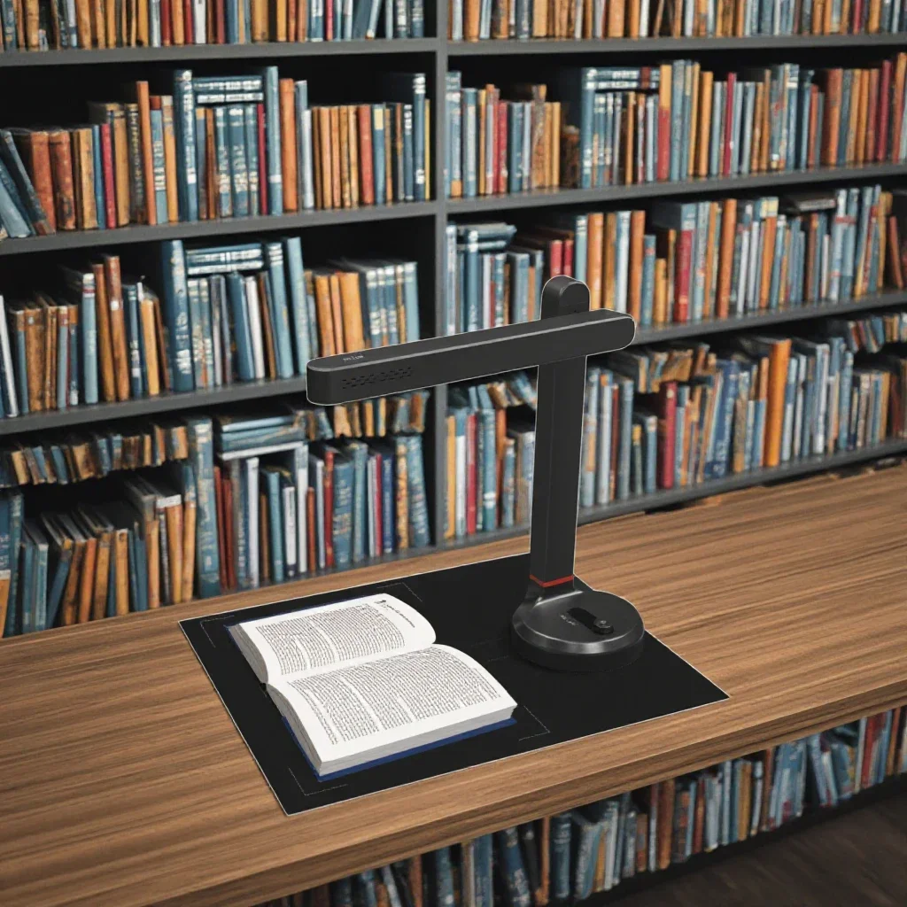 

IN STOCK Portable High-Speed USB Automatic A4 Book Scanner Overhead Camera for OCR DOC Stock Document Scanning