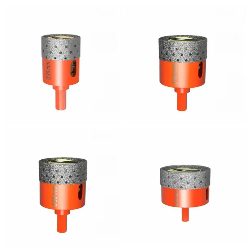 NEW Emery Drill Bits Tool Orange 20-60mm Hexagonal Shank Drill Bits With Spring Opener Drill