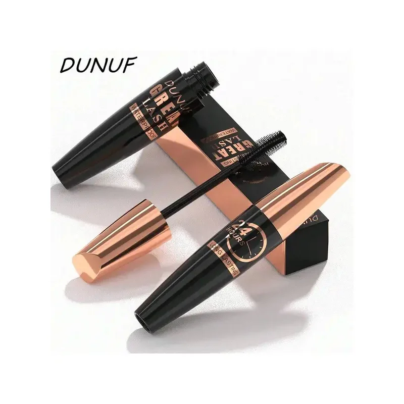 Mascara à cils en Fiber imperméable, 1 pièce, 2 pièces et 5 pièces, pour cils épais et bouclés, formule noire longue durée, idéale
