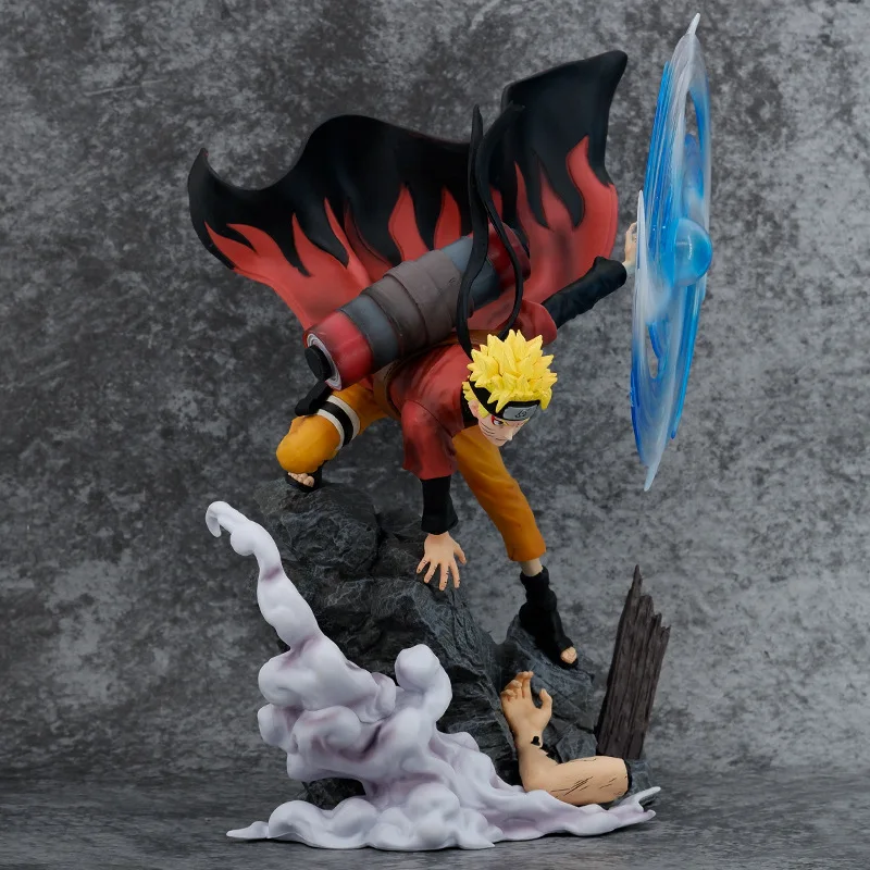 35cm NARUTO Anime Figure Uzumaki Naruto Figure Celestial Being Rasengan Uzumaki Naruto Model Decorations Action Figure Gift Toys