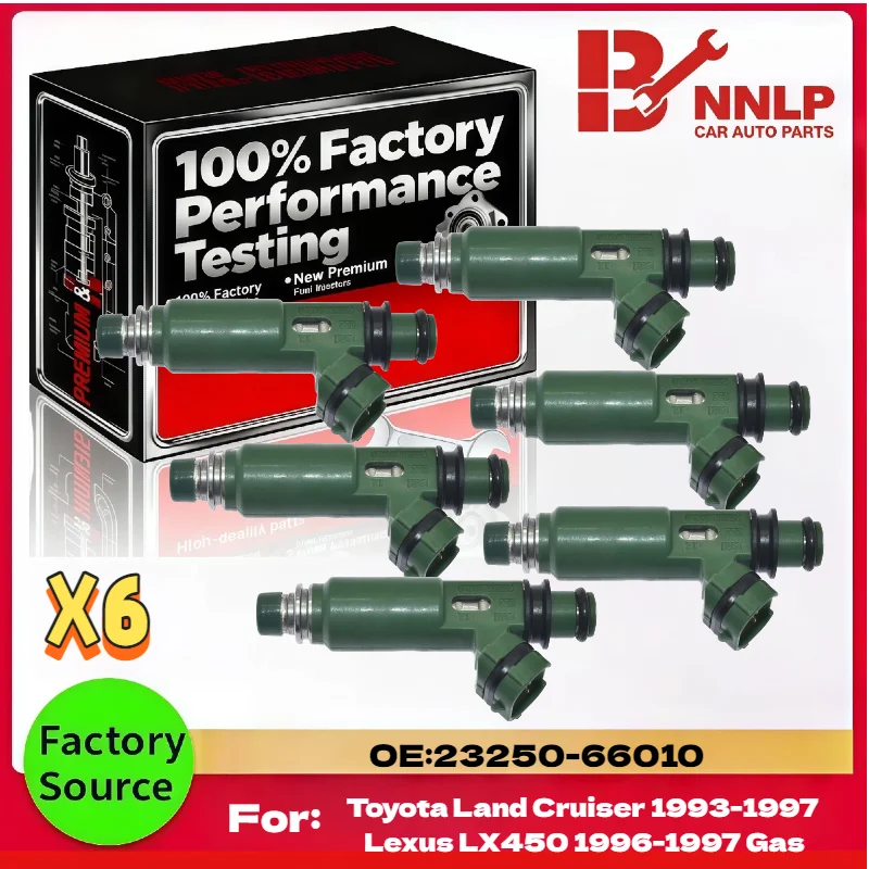 nouveau-6x-injecteur-de-carburant-pour-toyota-land-cruiser-1993-1997-lexus-lx450-1996-1997-gaz-23250-66010