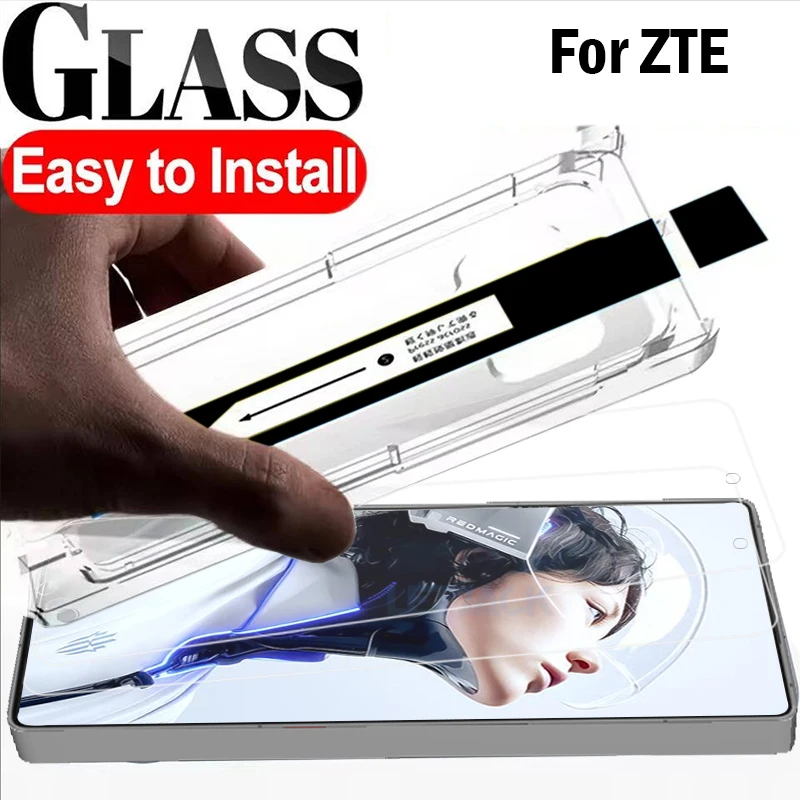 

1-3Piece Dust Free Easy Installation Tempered Glass for ZTE nubia RedMagic 11 Pro+ 11Pro Screen Protector for nubia Z80 Ultra