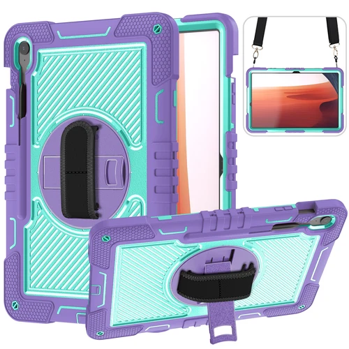 Funda armadura para niños para Samsung Galaxy S10 FE Plus 13,1 pulgadas SM-X620 SM-X626B Funda pesada a prueba de golpes para tableta S10 FE + Funda de 13,1"" # R.