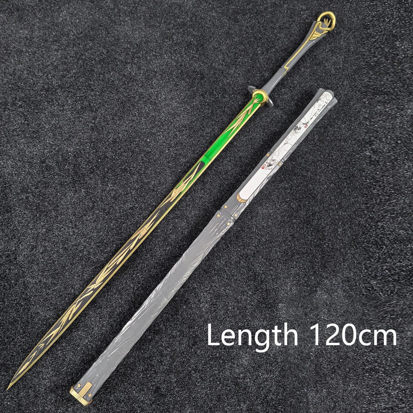 Игра Wuthering Waves QiuYuan Косплей Меч и ножны Реквизит Оружие Хэллоуин Рождественская вечеринка Одежда Аксессуар