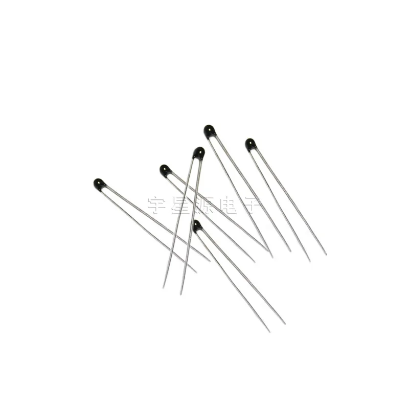 

100Pcs/1% NTC 50K Thermistor Blackhead/Match Head MF52E B Value: 3950K