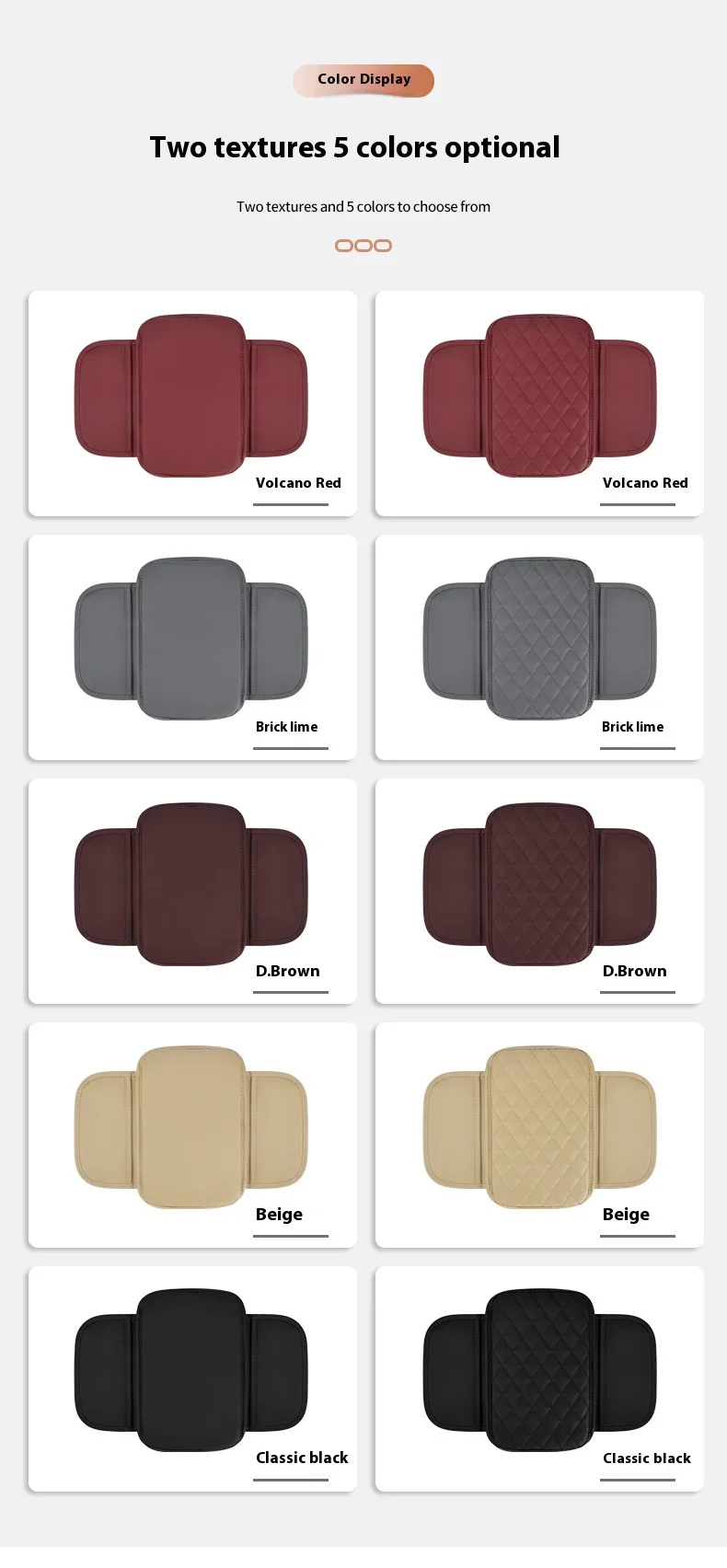 لسوزوكي جيمي الساموراي سويفت Sx4 سيارة مركز وحدة التحكم غطاء مسند الذراع صندوق وسادة مع جيب الذراع الراحة حصيرة دعامة كوع التخزين