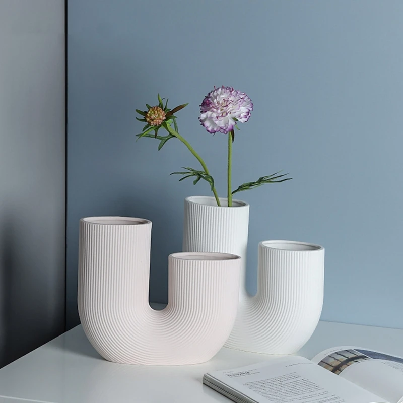 Stampo in silicone per vaso fiori a forma decorazioni per casa, stampo in resina epossidica, stampo per candele