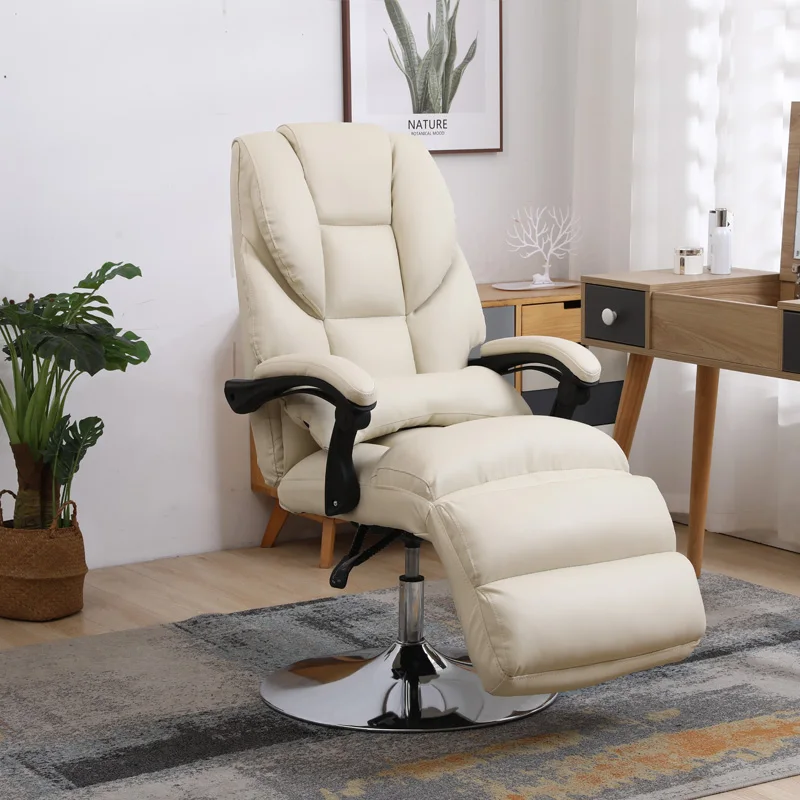 lifting mask experience chair pattern embroidery skin care flat recliner multi-functional lunch break office computer chair