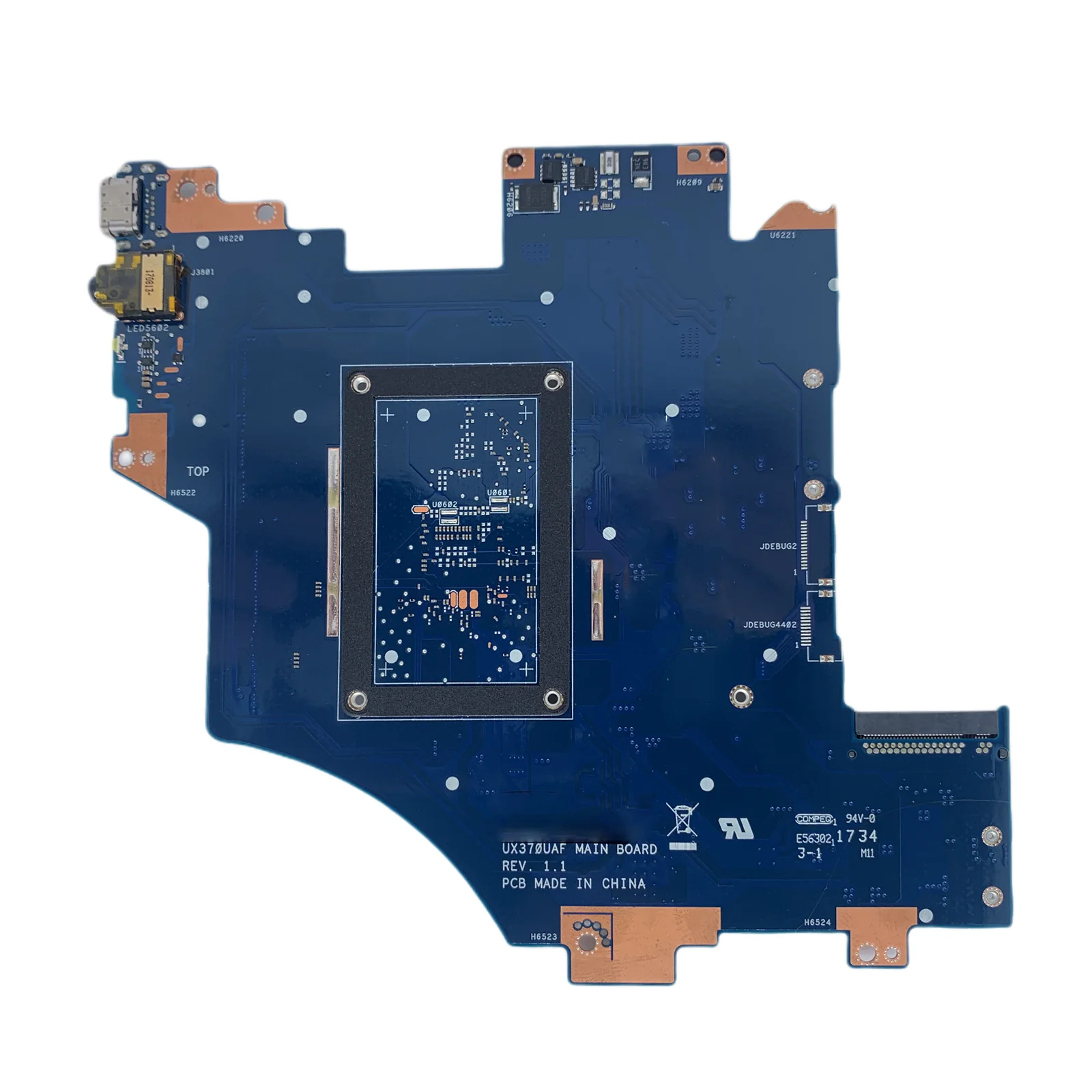 KEFU UX370UAF With I7-7500 I5-7200U I5-8250U I7-8550U 8G/16G-RAM Mainboard For ASUS UX370UAR Q325UAR UX370UAF Laptop Motherboard