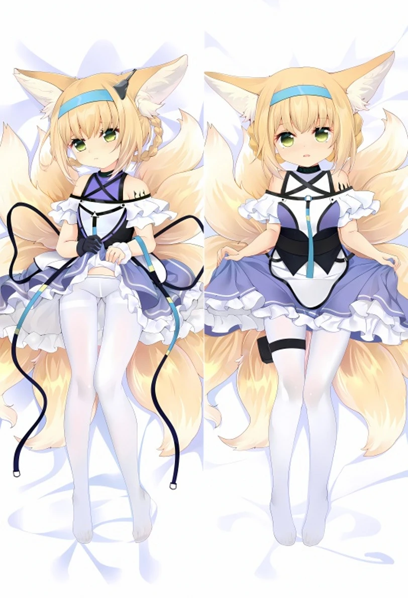 

Anime Game Arknights Suzuran Cosplay Dakimakura Pillow Case Anime Hugging Body Prop