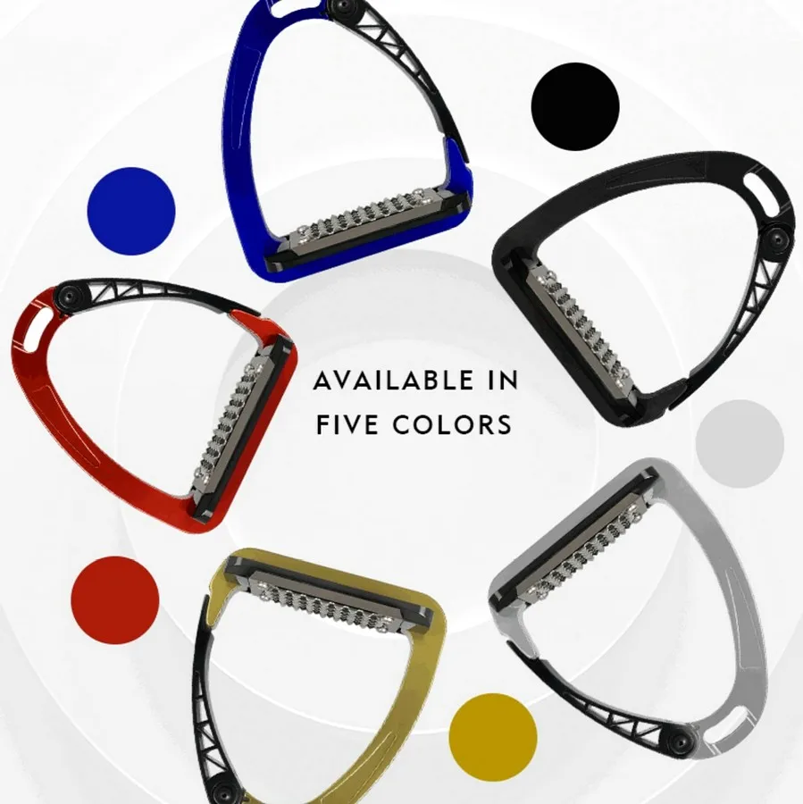 ركاب الحصان الصغير خفيف الوزن وغير قابل للانزلاق من الفولاذ المقاوم للصدأ #6