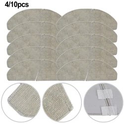 4/10pcs Mop Rag For Midea S8, S8 Plus For ThinkAir RV50 Pro Robot Vacuum Cleaner Replacement Mop Cloths Household Cleaning Tool