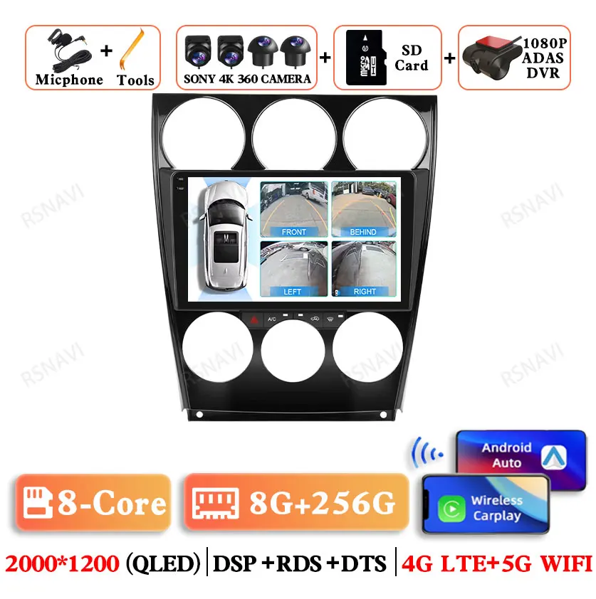 2K 8G-256G 360 DVR