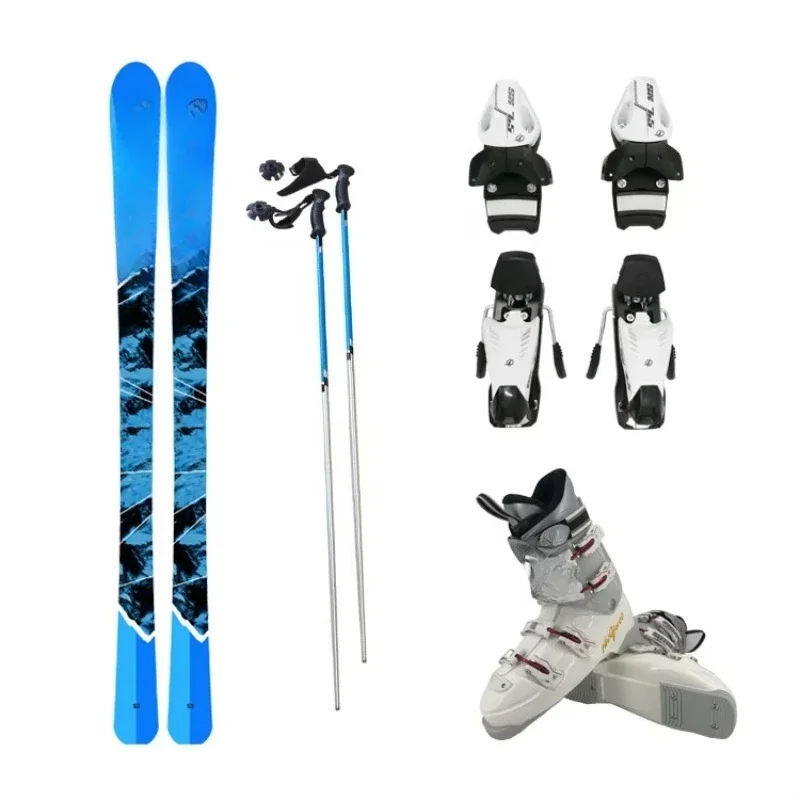 Winter Outdoor Freestyle Skiing Suit with Boot Tie Bar