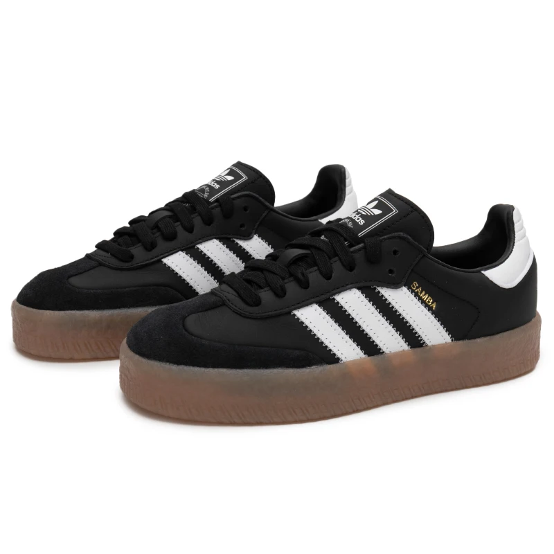 Zapatos Adidas para Mujer, Trefoil Samba W, Clásicos, Versátiles, con Punta en T, Zapatos Deportivos Alemanes, Ji1350