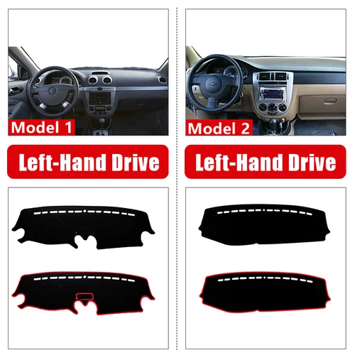 Imagen 2 del producto Para Chevrolet Lacetti Optra Daewoo Nubira Gentra para Suzuki Reno Forenza J200 Holden Viva cubierta para salpicadero de coche accesorios