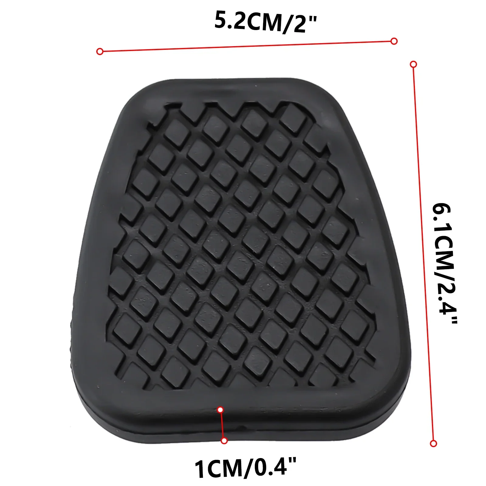 

Pedal Pad Rubber Cover For CRV For Honda Manual 2 Pcs/Set 98-01 Black Brake Clutch Cover For CR-Z Pedal Pad Rubber