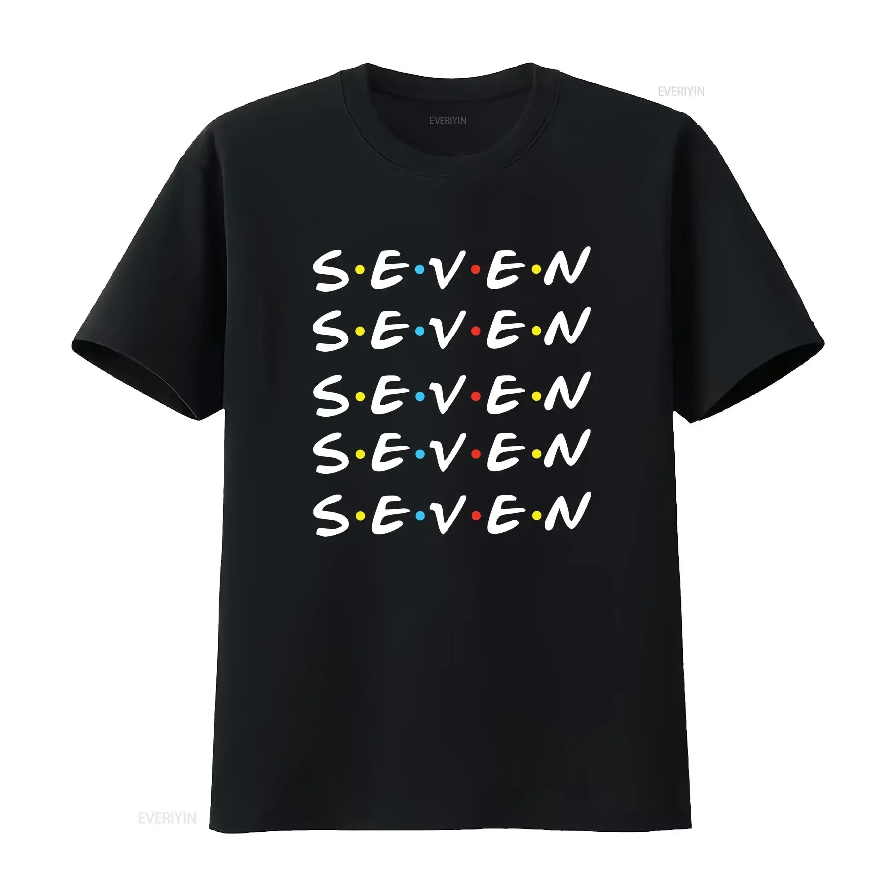 

Seven Friends T Shirt Monica Geller Quote TV Show vintage Washed Unisex Stretched Top For Everyday Wear Casual Slightly homme
