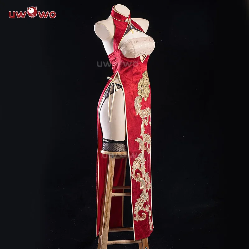 PRE SALE UWOWO Taihouu Cosplay Game Azur Lanee Taihouu Phoenix's Spring Song Cosplay Costume Qipao with shawl Halloween Cost@0Z*