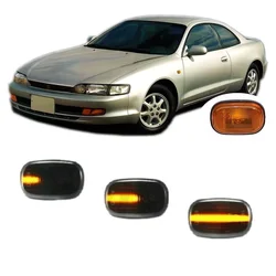 for Toyota Curren ST200 1994 1995 1996 1997 1998 Sequential LED Side Marker Turn Signal Light Lamp