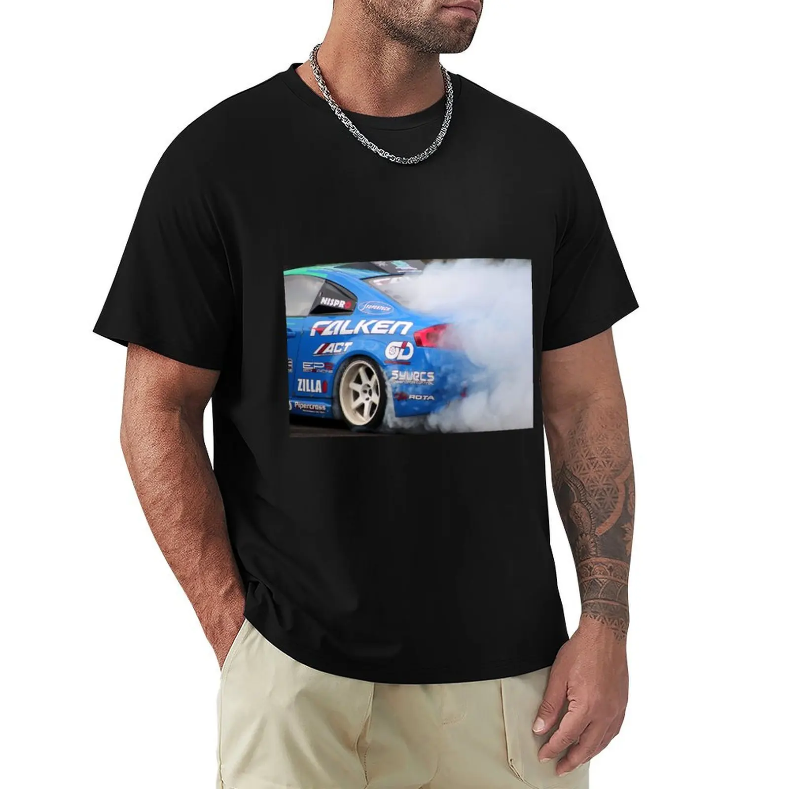Falken Drift T-Shirt Simple Trendy Casual T-Shirt