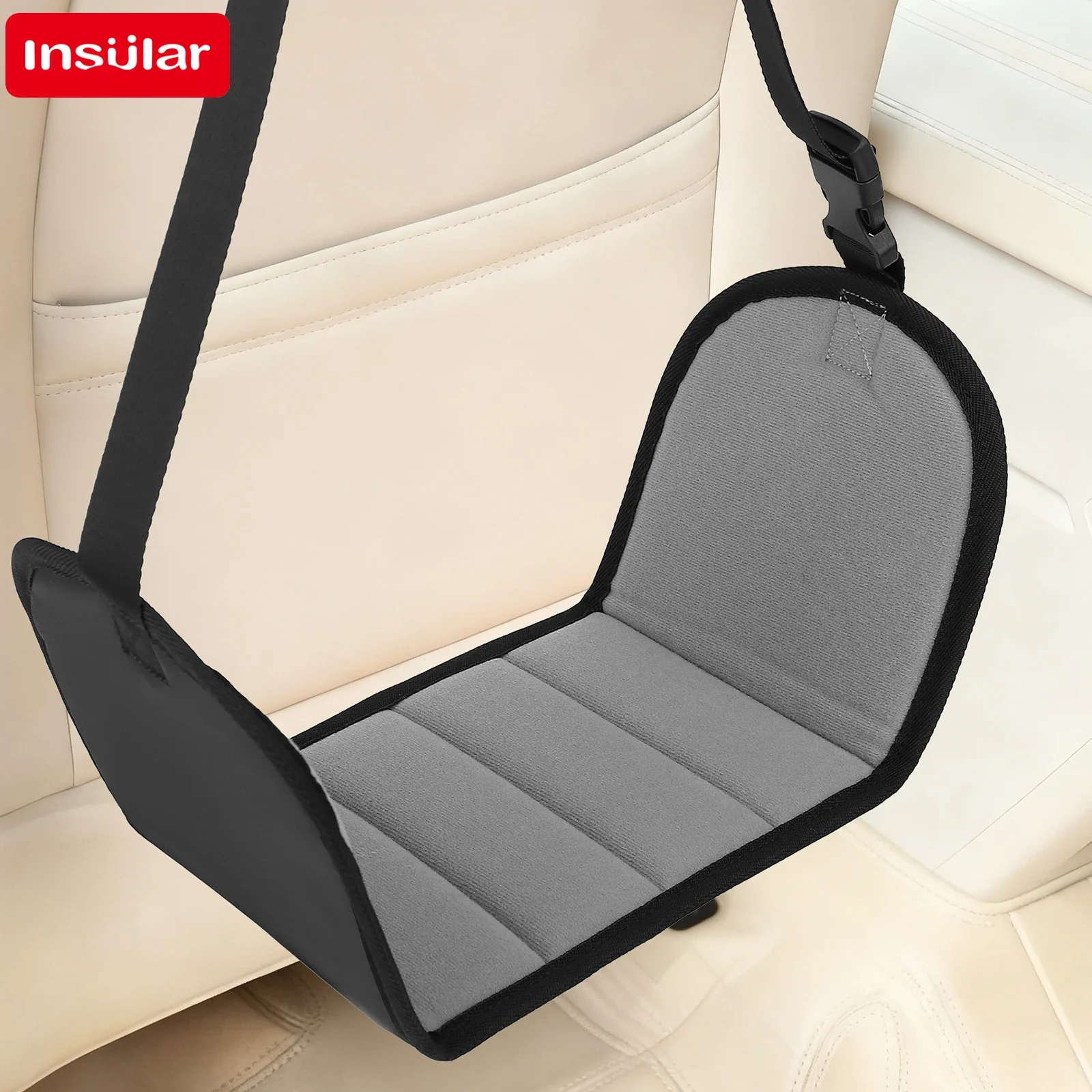 Детский дорожный гамак для ног, подвесная подушка для ног для отдыха, удобная для поезда в самолете-детский инструмент для поддержки ног