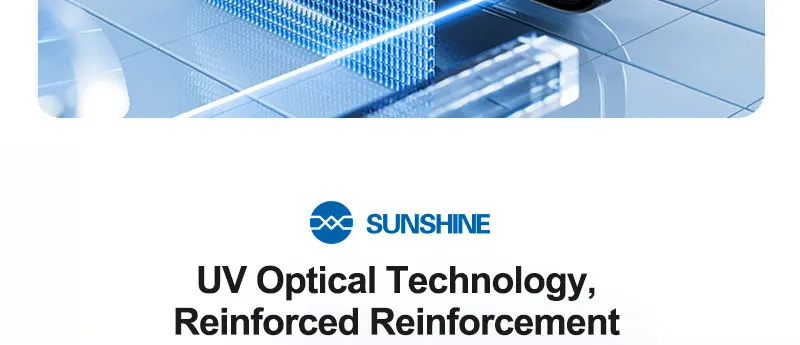 SUNSHINE UV-2 HD Anti-Peeping ohne Winkel UV-Hydrogelfolie mit Aufladecode für Filmschneidemaschine der Y22 890C-Serie – Detail 13