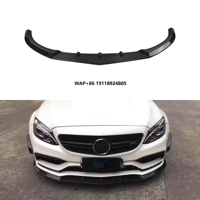 

2017 C63s Front Lip Bumper New Condition with Cut-Outs for Fog Lights