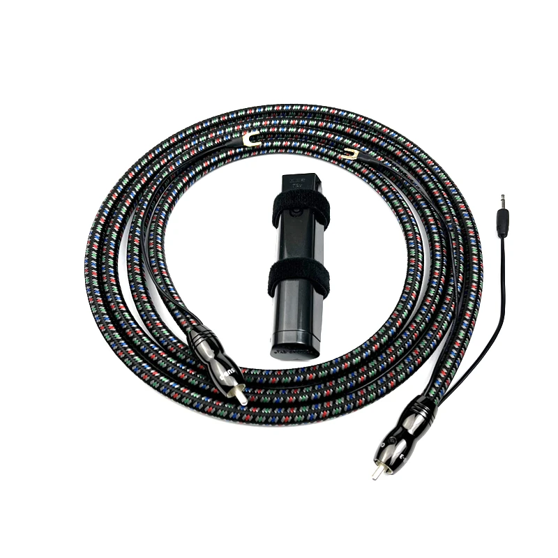 HiFi Audio Subwoofer Cable 75Ohm Digital Coaxial Line Sub3 Cold-Welded Silver Plated RCA & Niagara XLR Plug