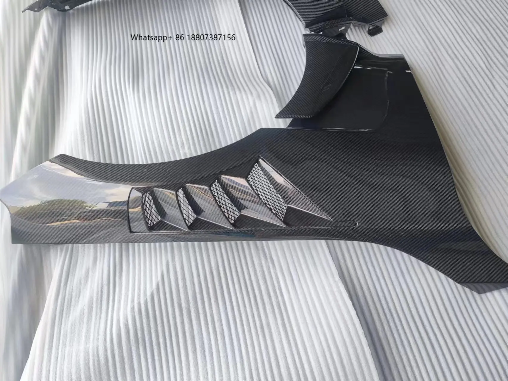 

M2 G87 a Style Dry Carbon Fiber Fibre Side Bumper Front Fender Vents for M2 G87 2023