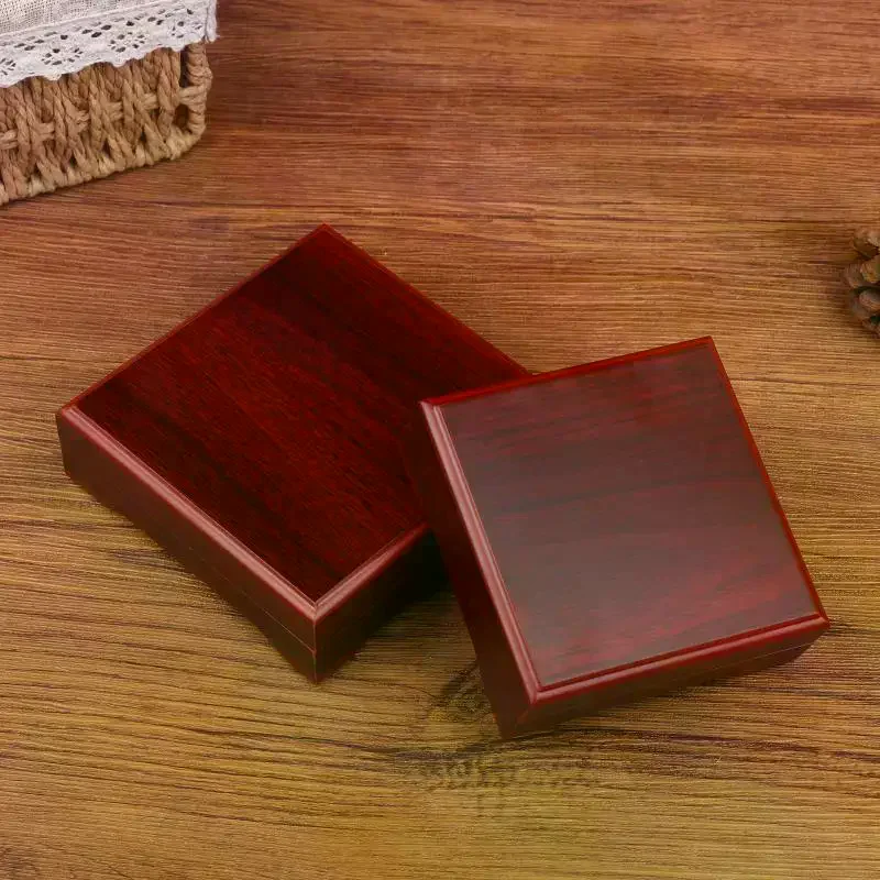 

Wooden Coin Storage Box Display Case Commemoratives Coins Protection Box Coin Holder For Coins Awards Medals