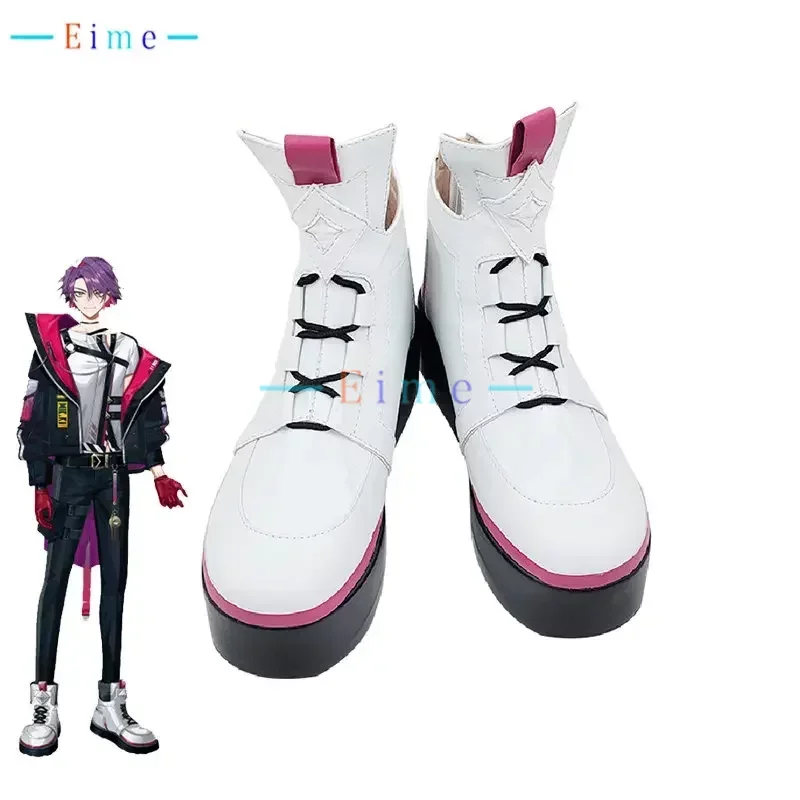 

Watarai Hibari Cosplay Shoes Hot Vtuber Cosplay Boots PU Leather Shoes Halloween Carnival Prop Custom Made