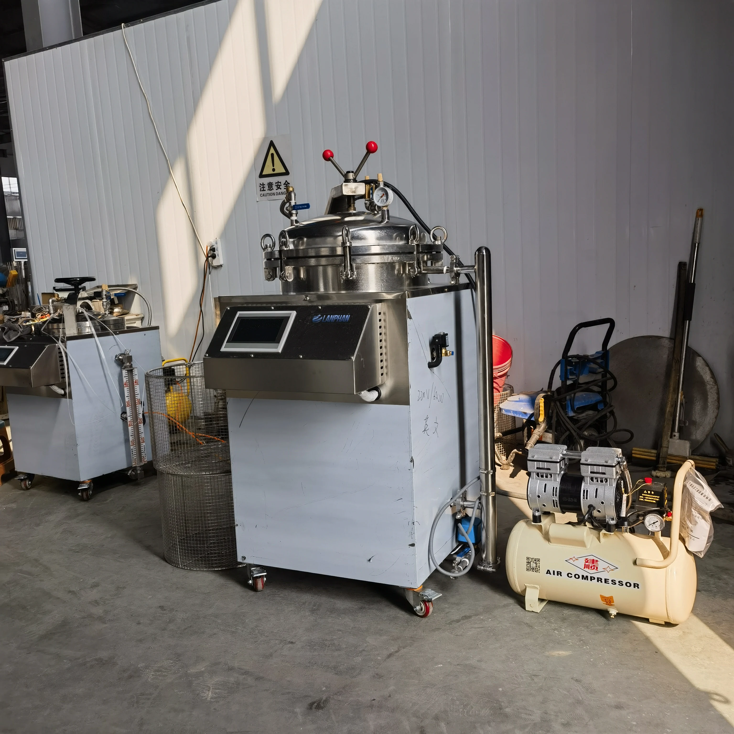 Industriële stoomsterilisator Verticale autoclaaf Prijs voor voedsel