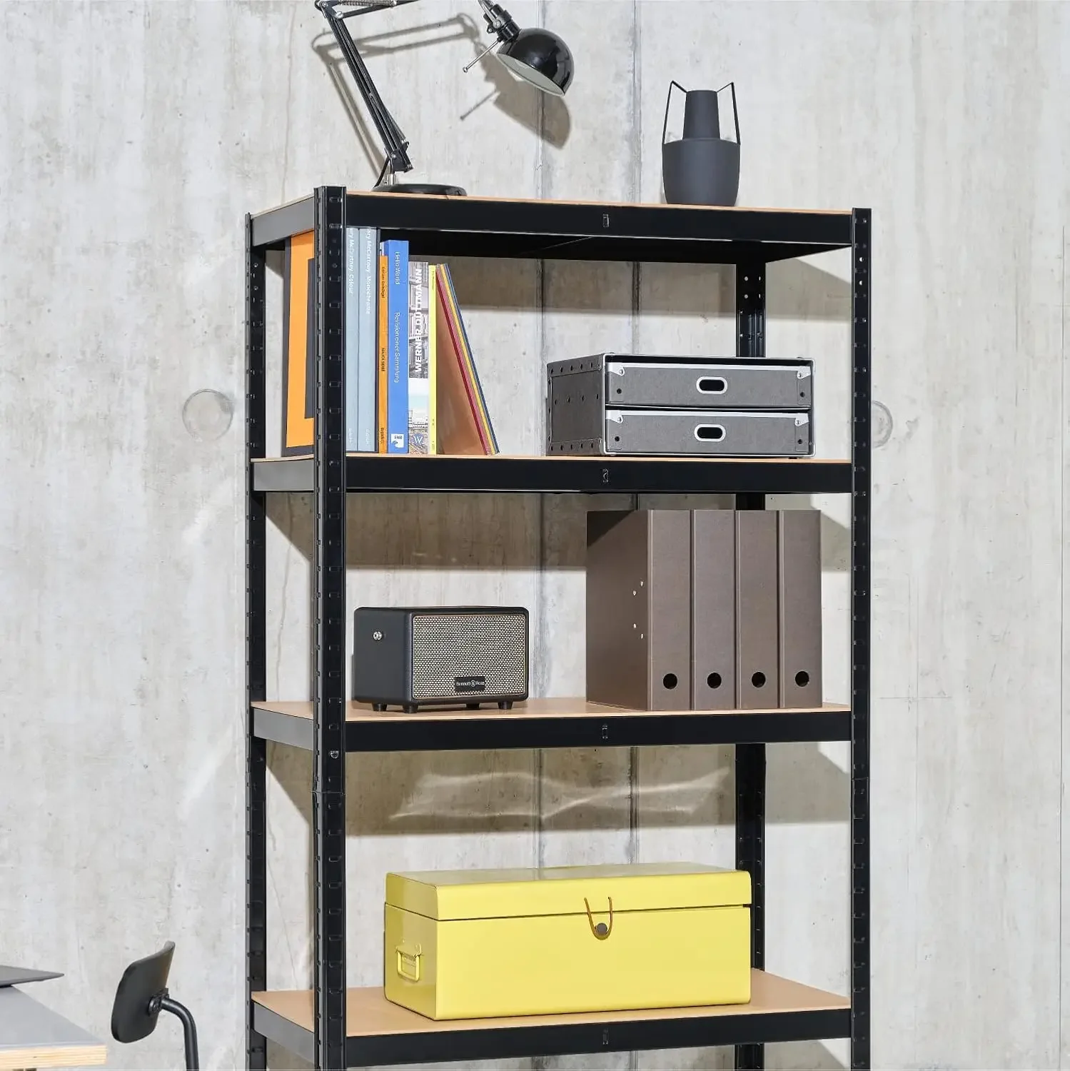 

#For Garage Shelving Units - 71" H x 35" L x 24" W, Heavy Duty Racking, Shelves for Storage, 1 Bay, 5 Tier, 3000LB Capacity&