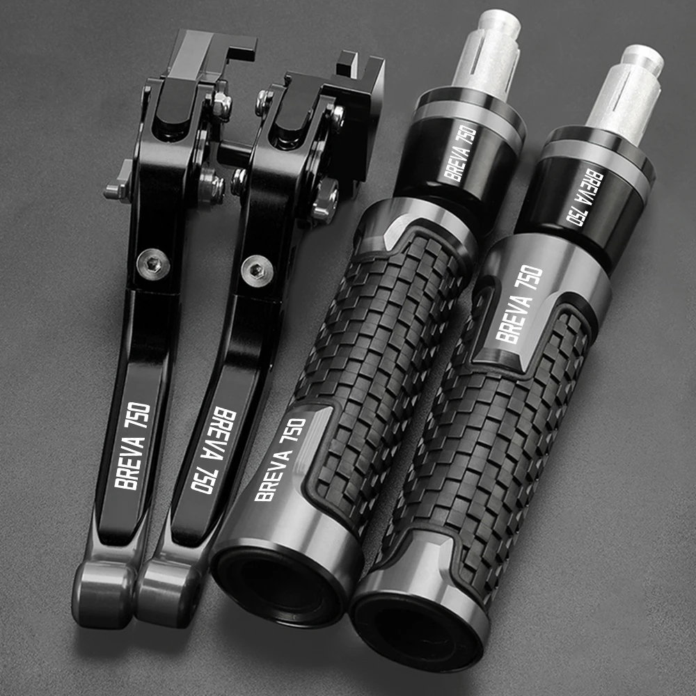 

Motorcycle Adjustable Brake Clutch Levers Handlebar Handle Grip Ends For MOTO GUZZI BREVA750 BREVA 750 2004-2009 2008 2007 2006