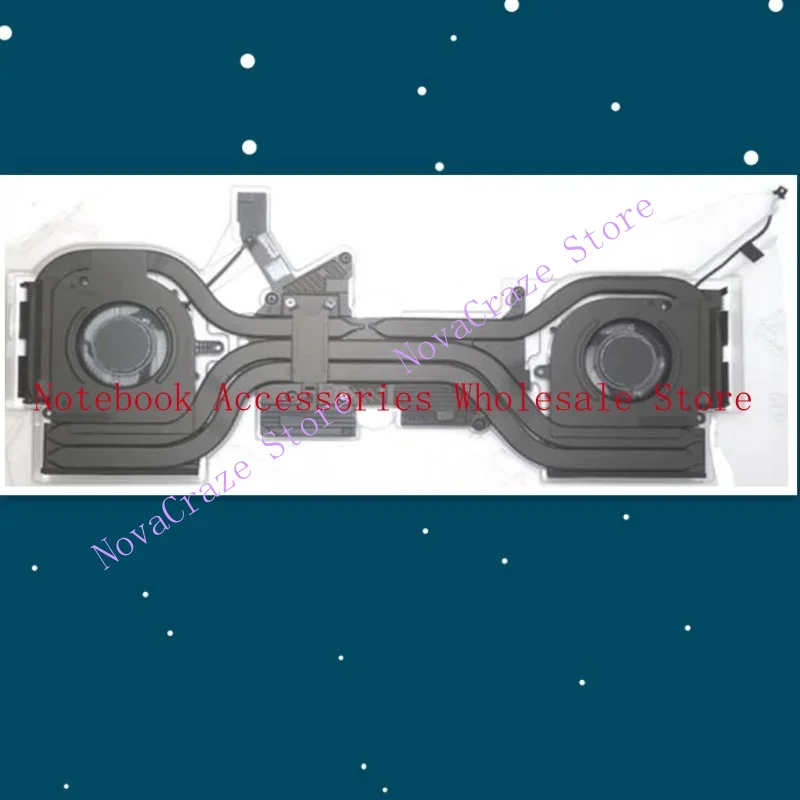 

New For Alienware M16 R2 Laptop Cooler CPU GPU Fan Heatsink 02GN4X 2GN4X.