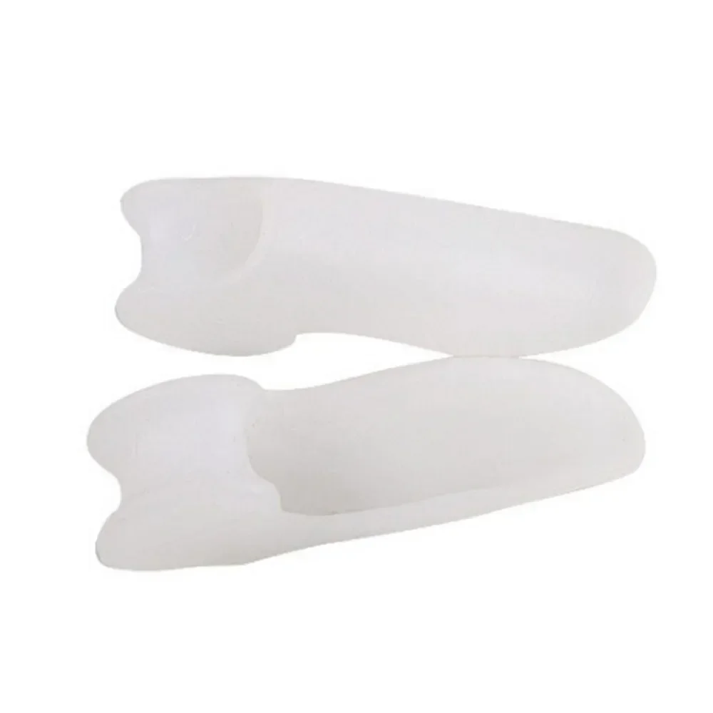 1Pair Corrector for Daily Use Silicone Correction Gel Toe Bunion Guard Foot Care Toe Separator Small Toe Single Hole