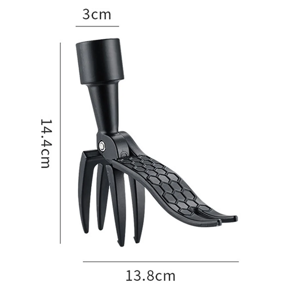 1PC Stojąca głowica do pielenia Wymienny pazur Pedał nożny Ściągacz do chwastów Stand Up Garden Digger Weeder Solo Root Remover (bez drążka)