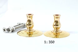 1/350 Ship Model Copper Column Base Column Model Display Hobby Making Accessory Tools Pedestal Brass Supports