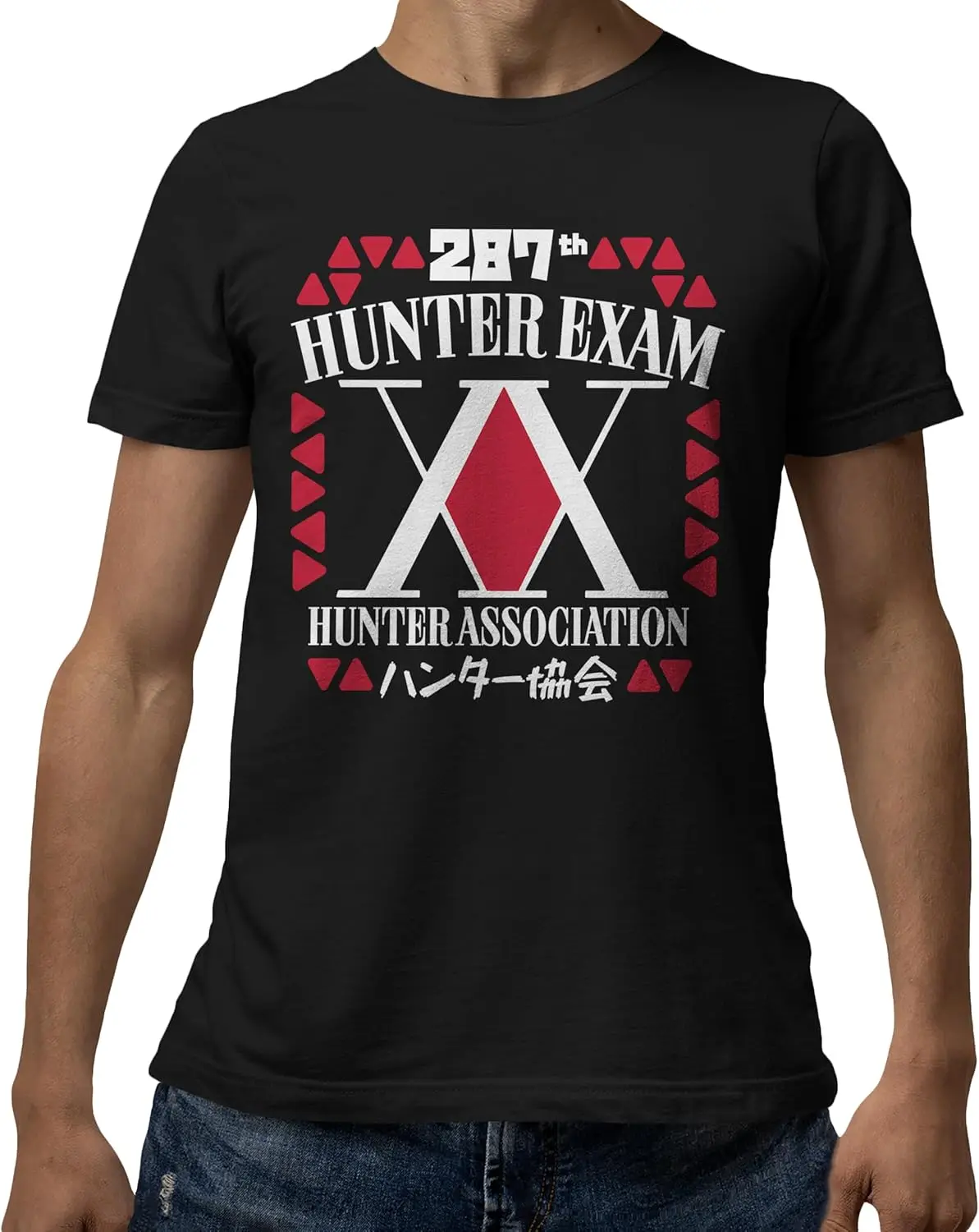 Hunter X Hunter 287th Hunter Exam Mens and Womens Short Sleeved T-Shirt