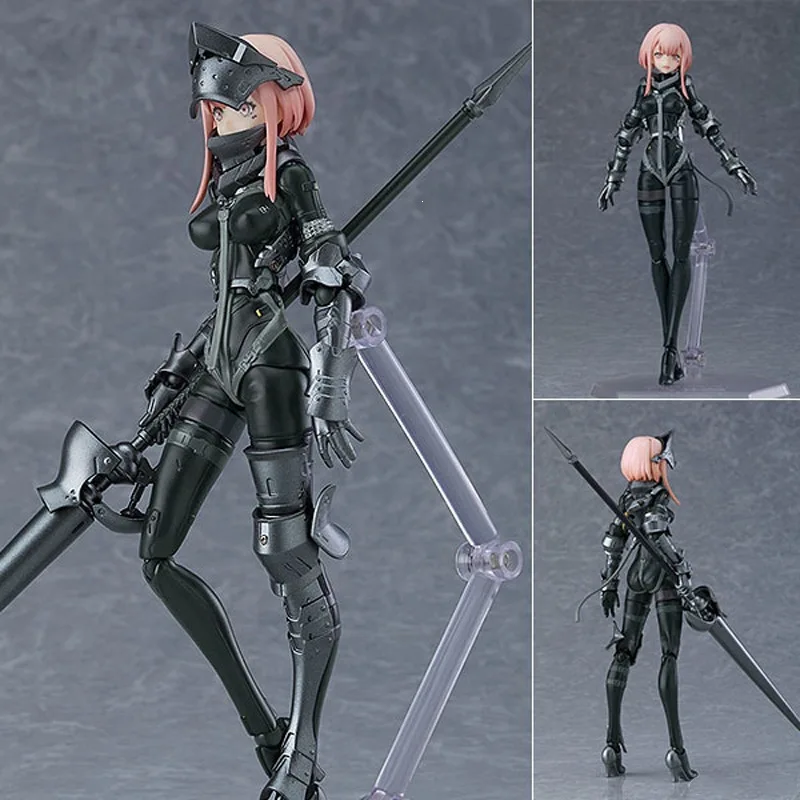 FALSLANDER figma # 491 LANZE REITER 15CM Actionfigur mit beweglichen Gelenken, PVC-Modell, Sammlerstück, Geburtstagsgeschenk