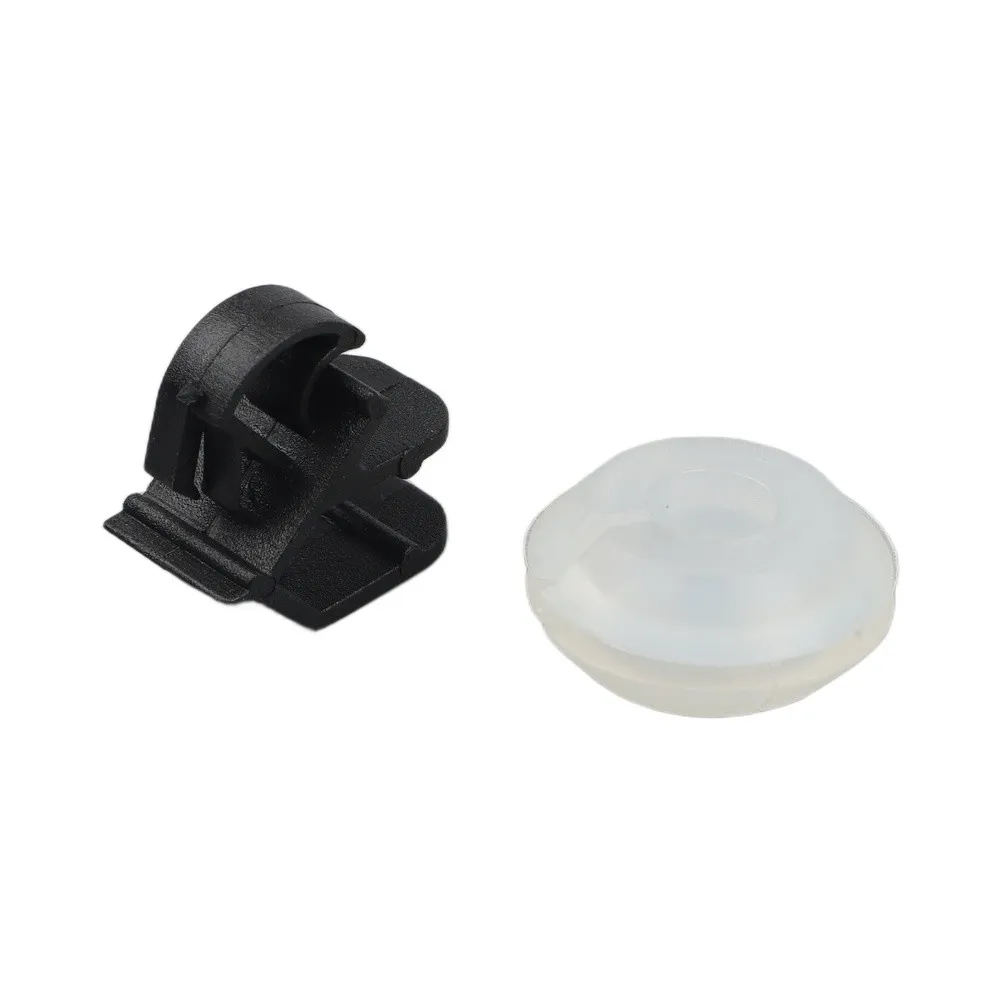 1set Bonnet Stay Grommet W/ Securing Clip For Ford For Sierra For RS For Cosworth 1629999/1227605 Car Interior Accessories
