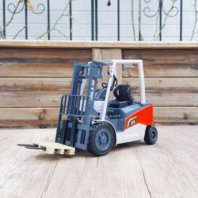 

Diecast 1:18 Scale Alloy HELI New Energy Forklift Model Finished Product Simulation Toy Collection Gift Static Display