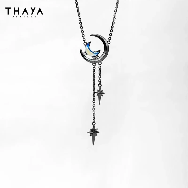 Thaya New Trendy Original Design Women Necklaces Vintage Women Chorker Fashion Pendant Necklace For Women Crystal Party Jewelry