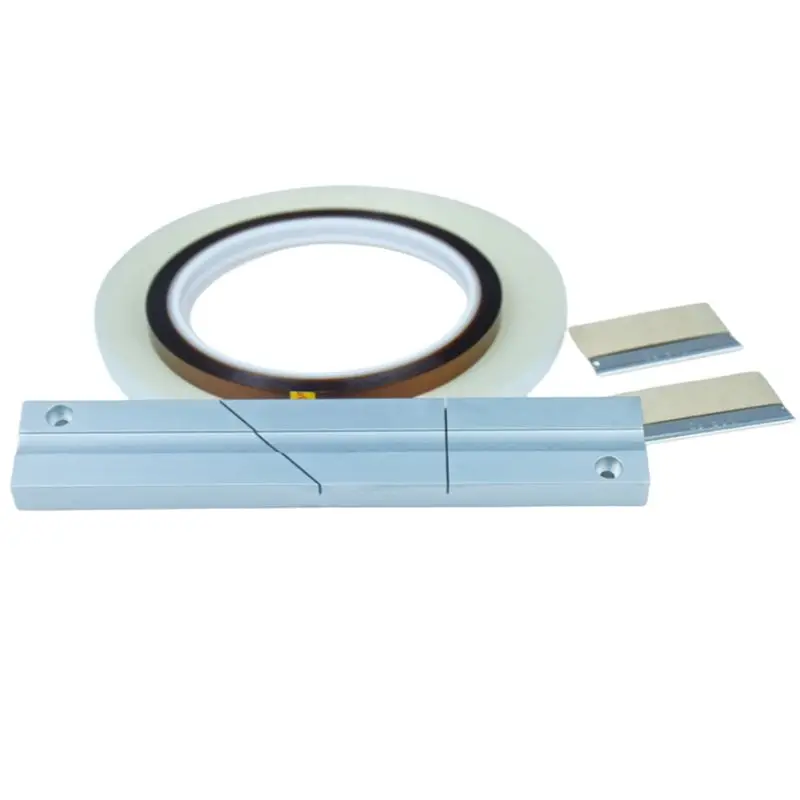 B16C-For REVOX/STUDER 1/4Inch Tape Universal Splicing Blocks + Hold Tape Repair Kit Set Last Item Available(B) Easy Install