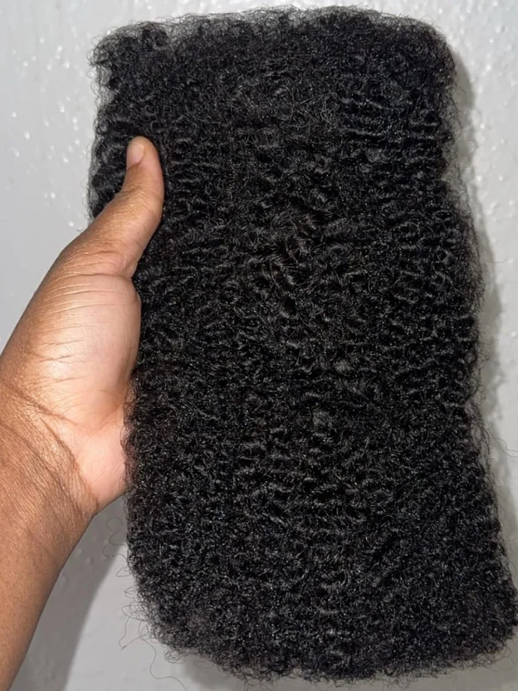 150 gram Afro Kinky Bulk Menselijk Haar Voor Vlecht Twists Krullend Haarverlenging Dreadlock Extension Creëren Dreadlocks
